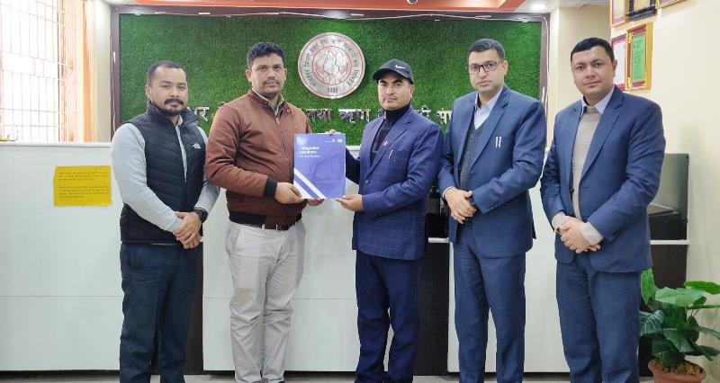 इन्फोडेभलपर्स र ललितपुर जिल्ला बचत संघबीच साझेदारी सम्झौता